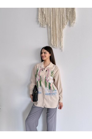 182473 TOPTAN BEJ GÖMLEK