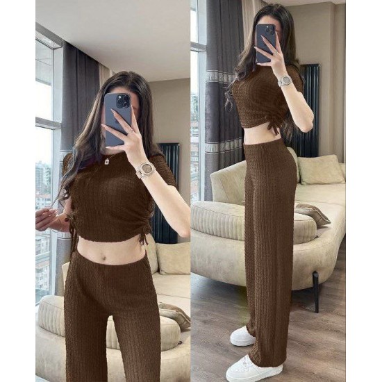 182500 TOPTAN KAHVE PANTOLON TAKIM