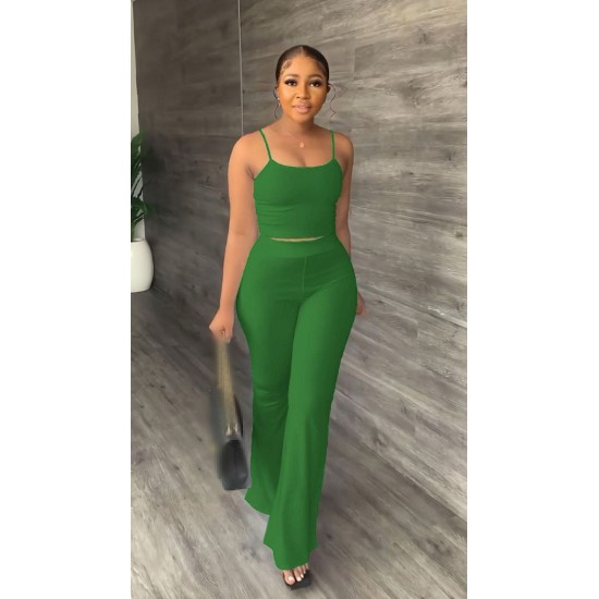182505 GREEN Pants suit