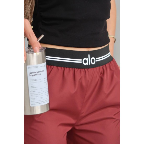 182591 TOPTAN BORDO PANTOLON