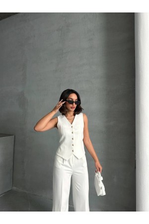 182620 TOPTAN BEYAZ YELEK