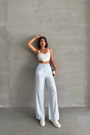 182629 TOPTAN ÇİZGİLİ PANTOLON