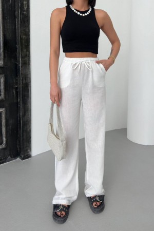 182639 white TROUSERS
