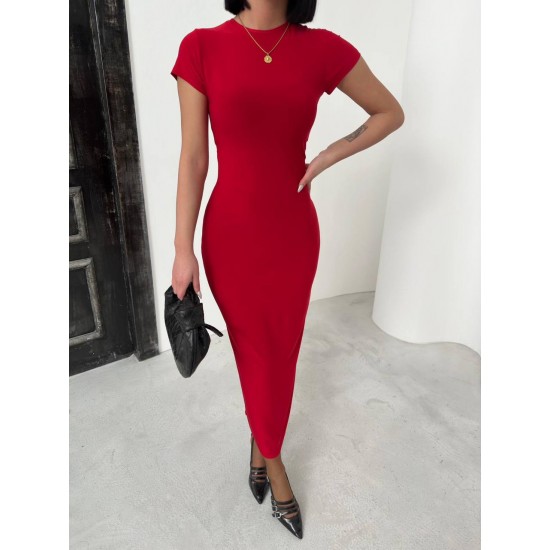 182662 red DRESS