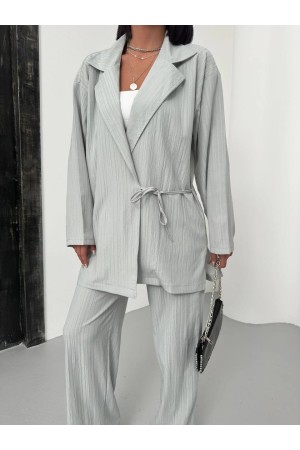 182664 TOPTAN GRİ PANTOLON TAKIM