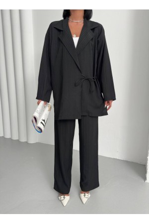 182667 TOPTAN SİYAH PANTOLON TAKIM