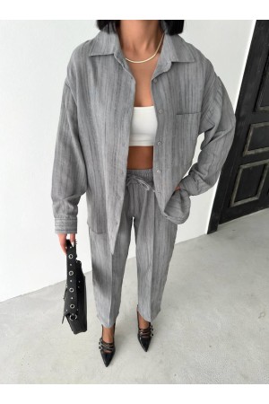 182671 TOPTAN GRİ PANTOLON TAKIM