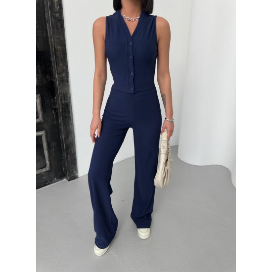 182681 TOPTAN LACİVERT PANTOLON TAKIM