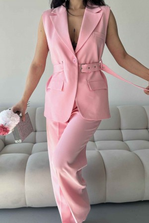 182688 TOPTAN PEMBE PANTOLON TAKIM