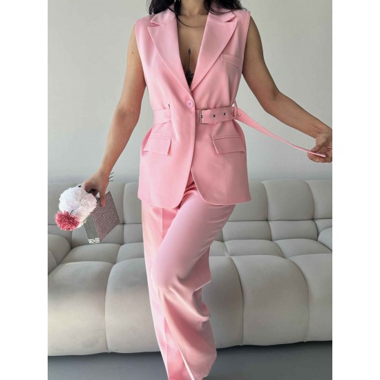 182688 TOPTAN PEMBE PANTOLON TAKIM