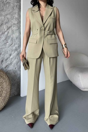 182692 TOPTAN HAKİ PANTOLON TAKIM