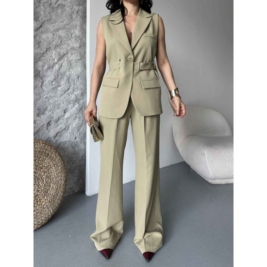 182692 TOPTAN HAKİ PANTOLON TAKIM