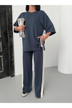 182696 TOPTAN ANTRASİT PANTOLON TAKIM