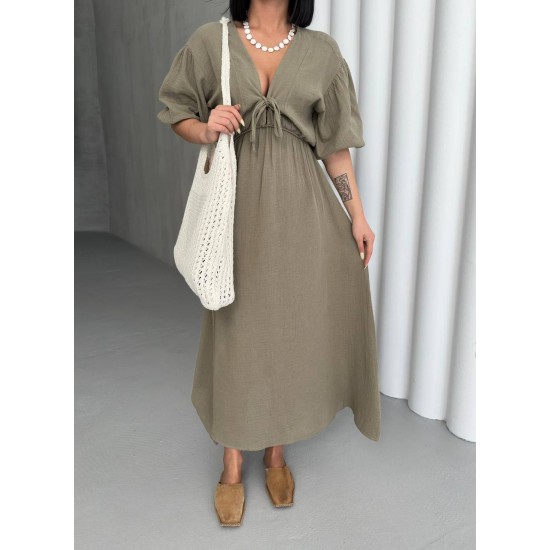182709 khaki DRESS