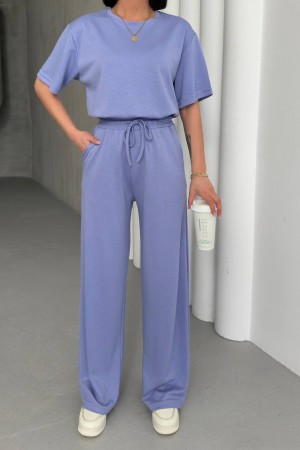 182718 TOPTAN BEBE MAVİ EŞOFMAN TAKIM