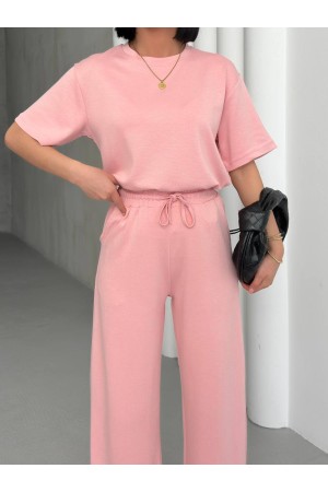 182719 TOPTAN PEMBE EŞOFMAN TAKIM