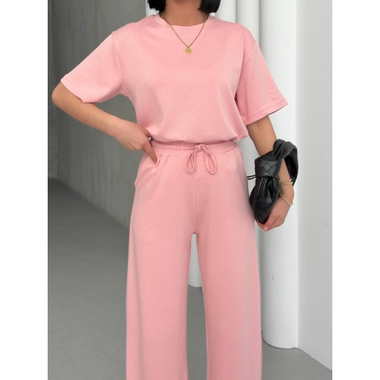 182719 TOPTAN PEMBE EŞOFMAN TAKIM