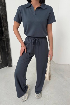 182723 TOPTAN ANTRASİT EŞOFMAN TAKIM