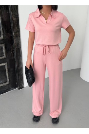 182727 TOPTAN PEMBE EŞOFMAN TAKIM