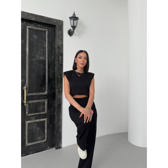 182735 black Track suitcase