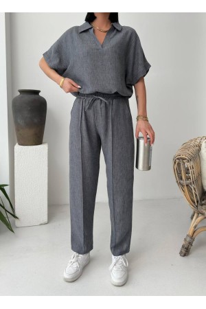 182737 TOPTAN GRİ PANTOLON TAKIM