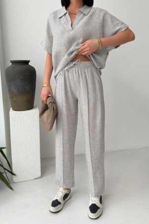 182742 TOPTAN GRİ PANTOLON TAKIM