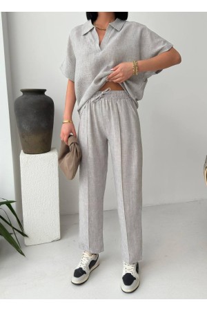 182742 TOPTAN GRİ PANTOLON TAKIM