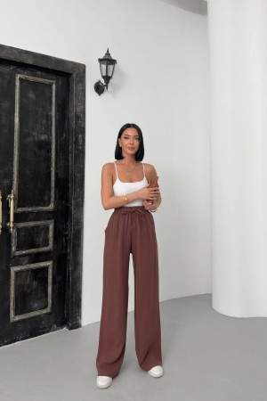 182744 TOPTAN BORDO PANTOLON