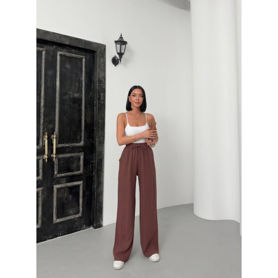 182744 TOPTAN BORDO PANTOLON