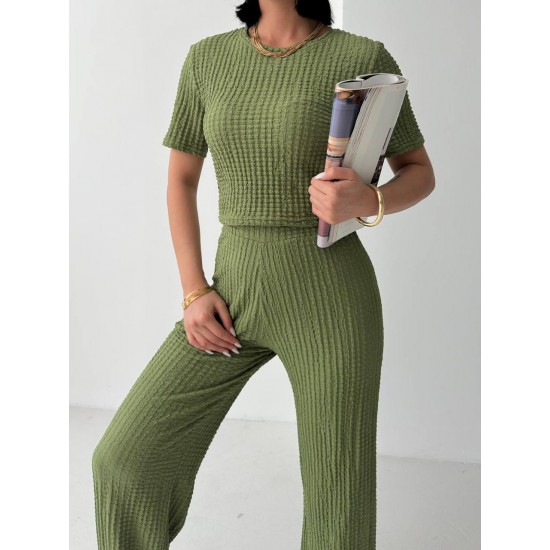 182749 GREEN Pants suit