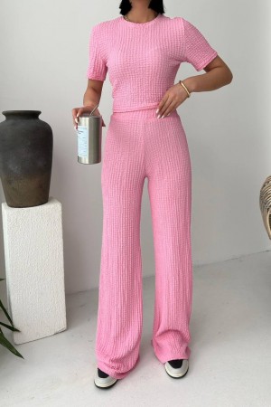 182751 pink Pants suit