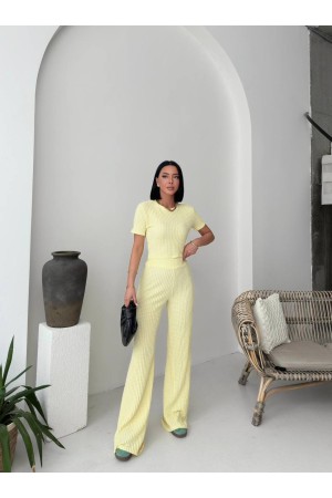 182752 TOPTAN SARI PANTOLON TAKIM
