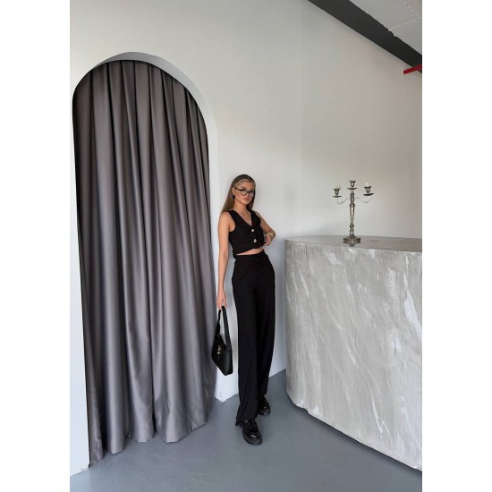 182783 TOPTAN SİYAH PANTOLON