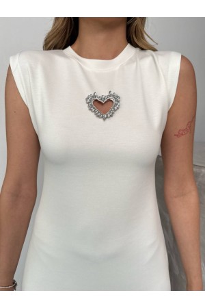 182792 TOPTAN BEYAZ ELBİSE