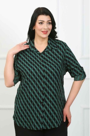 183001 TOPTAN DESENLİ GÖMLEK