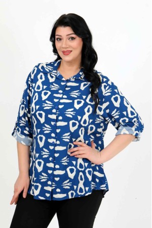 183007 TOPTAN DESENLİ GÖMLEK