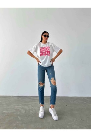 183078 TOPTAN BEYAZ TSHIRT