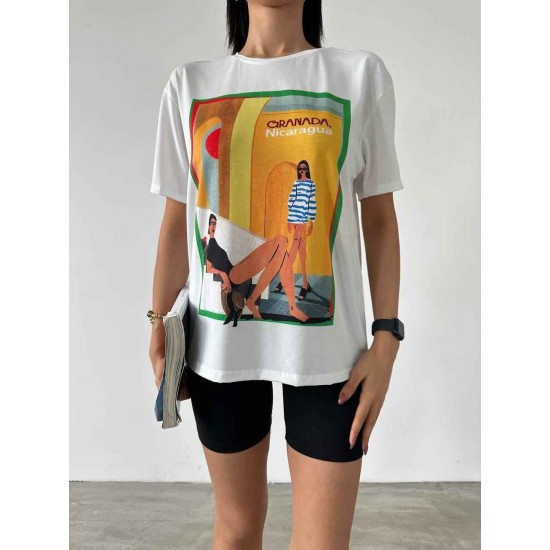 183083 TOPTAN BEYAZ TSHIRT