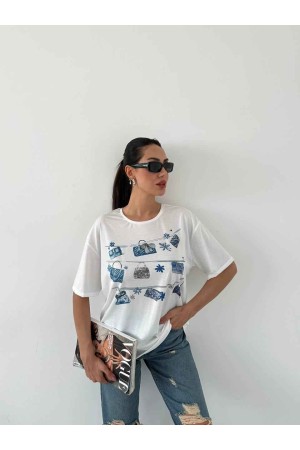 183089 TOPTAN BEYAZ TSHIRT