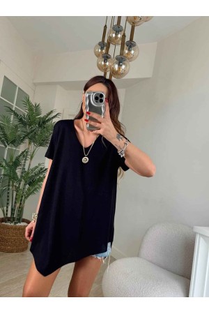 183090 TOPTAN SİYAH TSHIRT