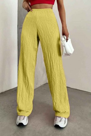 183194 yellow TROUSERS