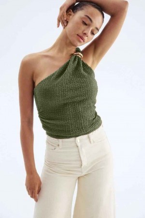 183197 khaki BLOUSE