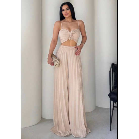 183199 TOPTAN BEJ PANTOLON TAKIM