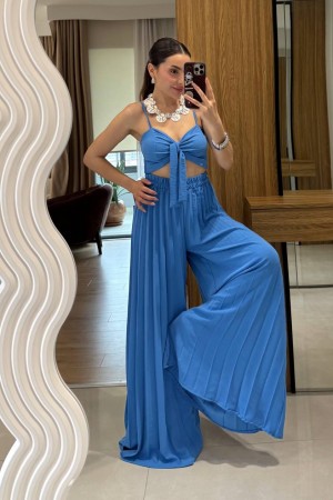 183200 TOPTAN MAVİ PANTOLON TAKIM