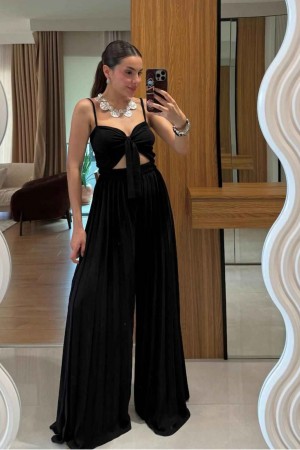 183202 TOPTAN SİYAH PANTOLON TAKIM