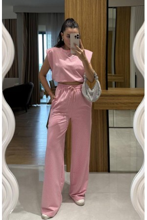 183237 TOPTAN PEMBE EŞOFMAN TAKIM