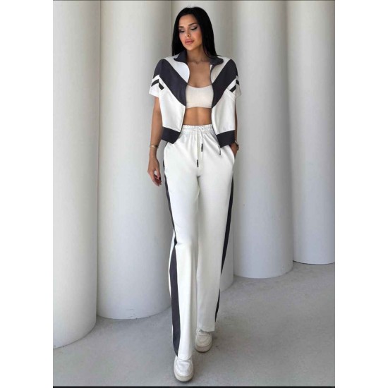 183251 TOPTAN BEYAZ EŞOFMAN TAKIM