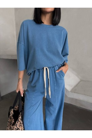 183255 TOPTAN MAVİ EŞOFMAN TAKIM