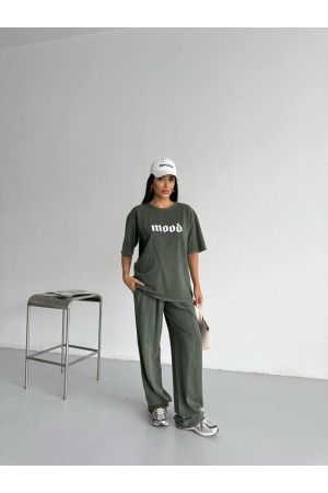 183268 khaki Track suitcase