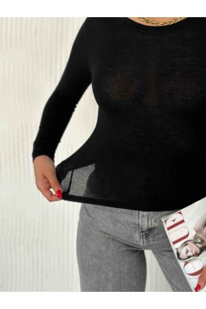 183311 TOPTAN SİYAH BLUZ